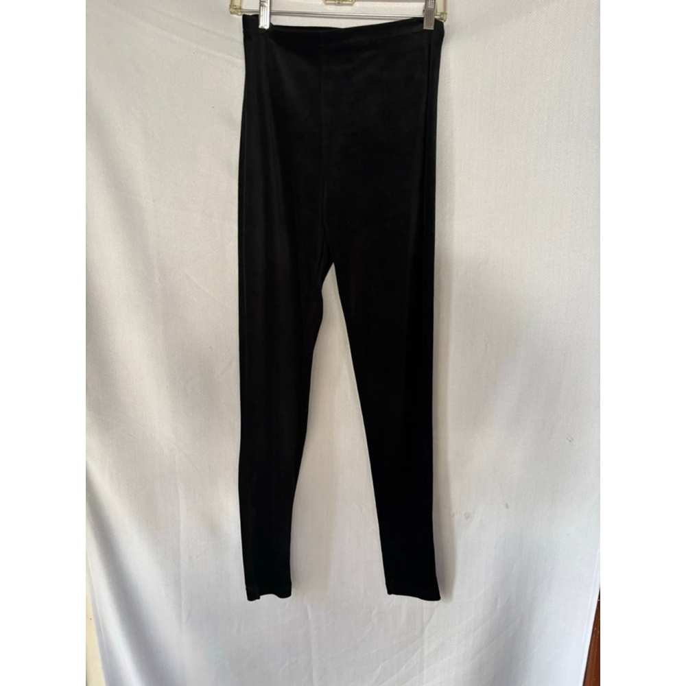 Women's Zanoni by Jalate Velvet Duster Cardigan with leggings in Black Size M - Picture 7 of 9